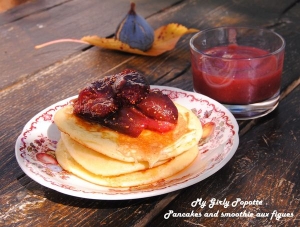 pancakes smoothie my girly popotte