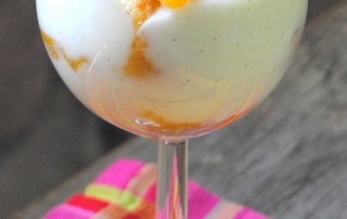 verrine yaourt et fruits