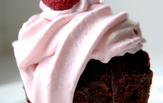 moelleux chocolat framboises