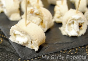 roules chevre miel noix my girly popotte