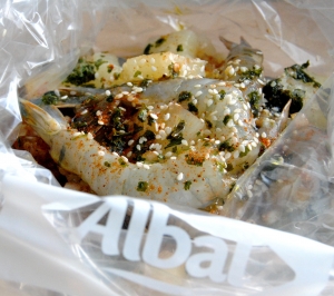 papillote albal gambas ananas my girly popotte 1