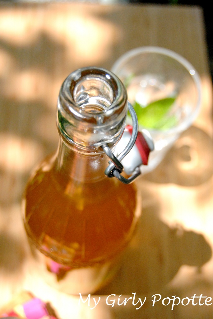 Sirop menthe fait maison