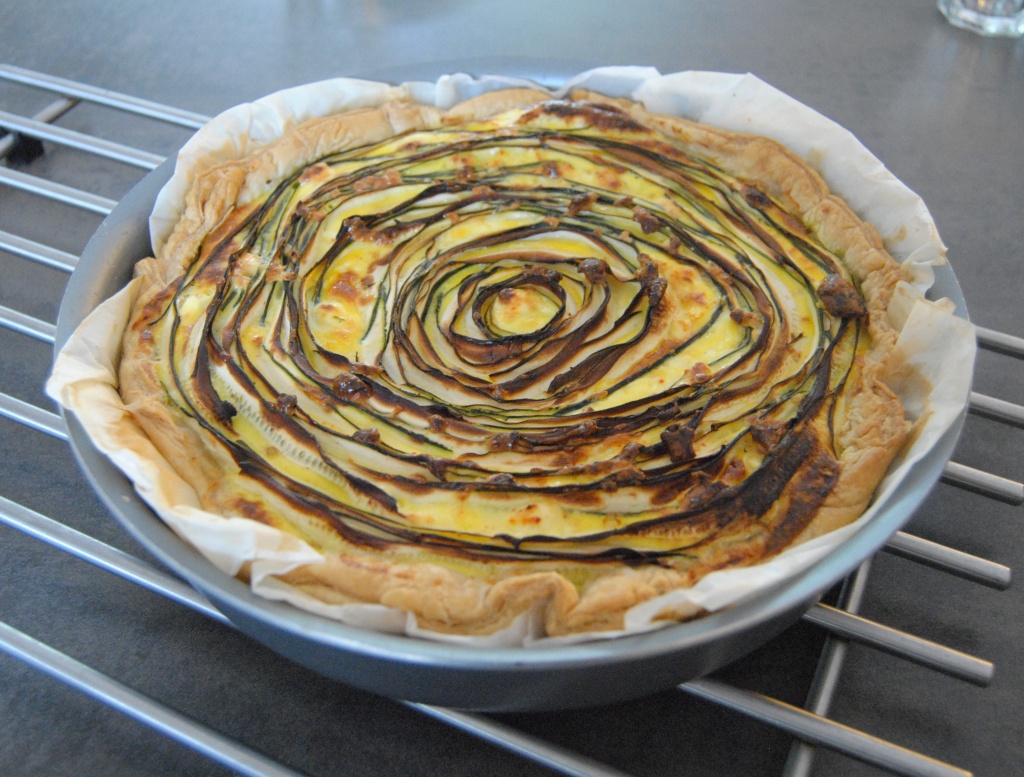 tarte spirale courgettes