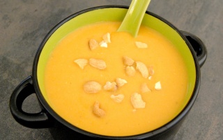 Velouté lentilles corail butternut coco my girly popotte