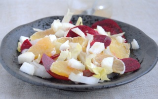 salade betterave endives pomme orange my girly popotte
