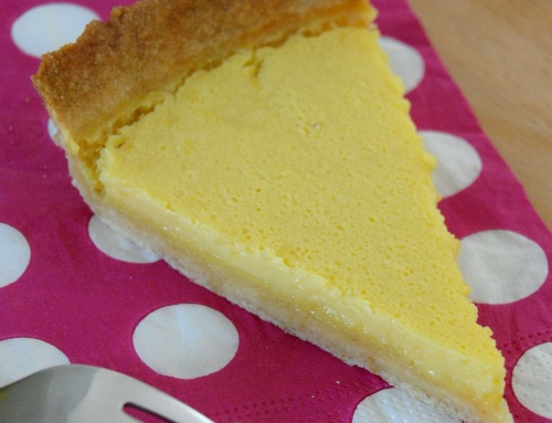 Tarte au citron et kéfir de lait