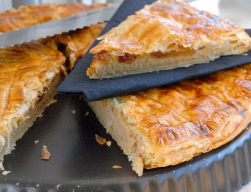 Galette crème de marrons et pommes caramélisées