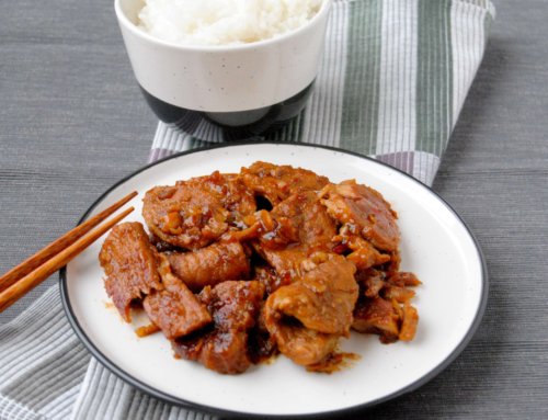 Porc caramélisé Hong Shao 红烧肉