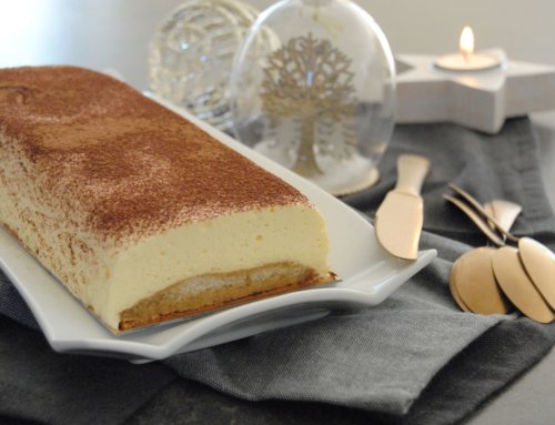Bûche de noël façon tiramisu