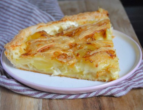 Tarte aux pommes de terre et reblochon