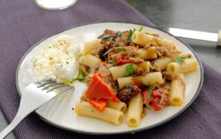 salade-de-pates-et au-confit-de canard