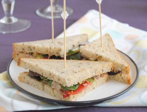 Club sandwich aux rillettes de canard