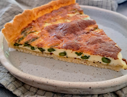 Quiche aux asperges vertes